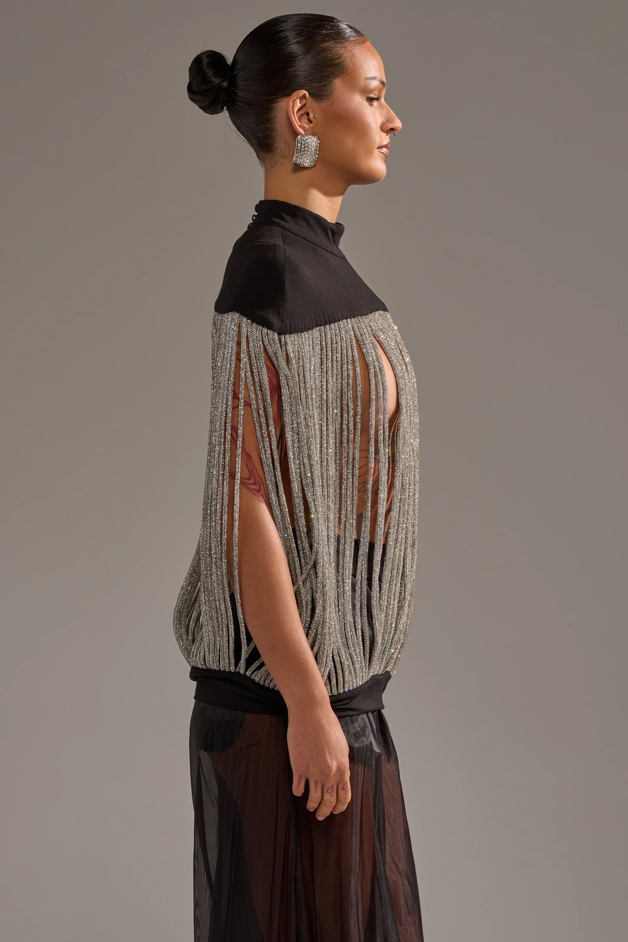 DRIPPING IN DIAMONDS BLOUSE - Image 4