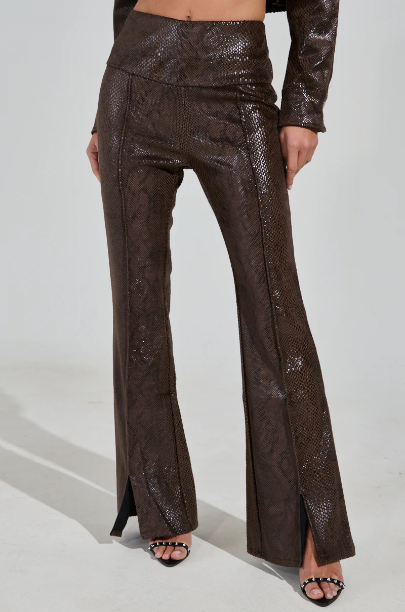 DROP IT LOW PANT WITH SLIT - Image 2