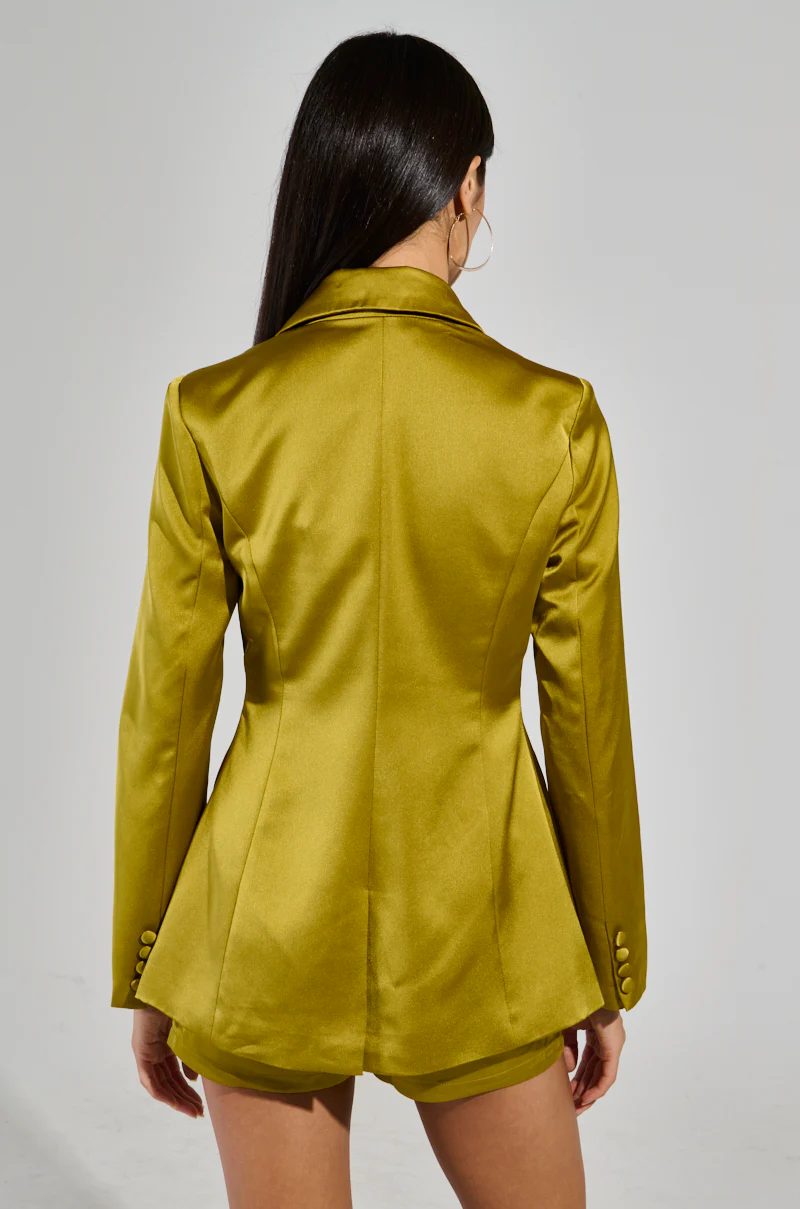 DUSK TIL DAWN SATIN BLAZER - Image 5