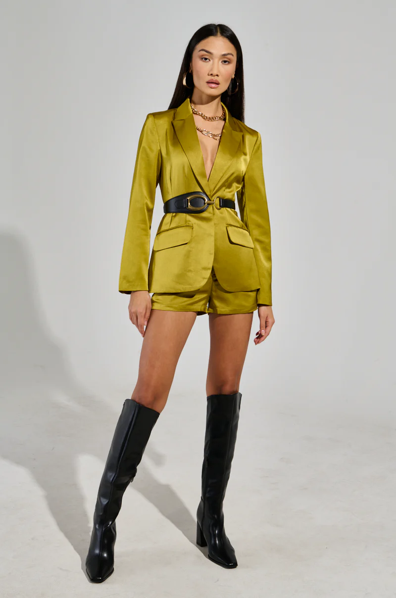 DUSK TIL DAWN SATIN BLAZER - Image 7