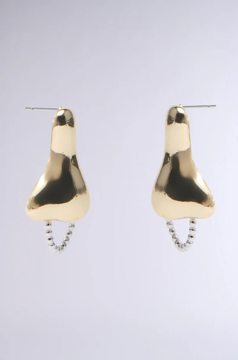 NEVER SAY GOLD NOSE EARRING - Image 3