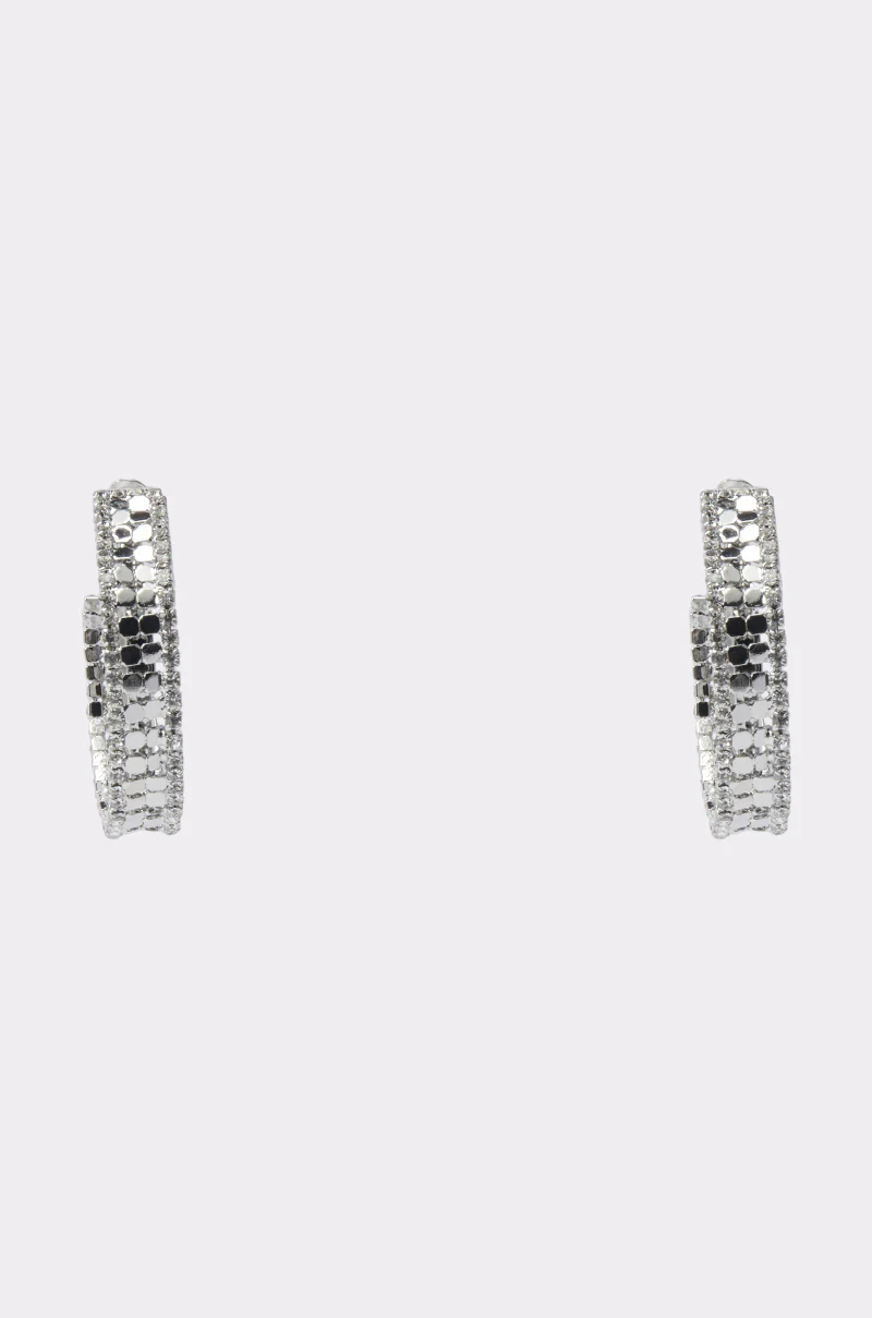 RAZZLE DAZZLE HOOP IN SILVER - Image 3