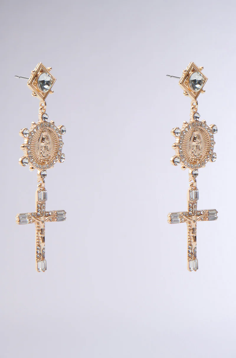 CROSS MY HEART EARRING - Image 3