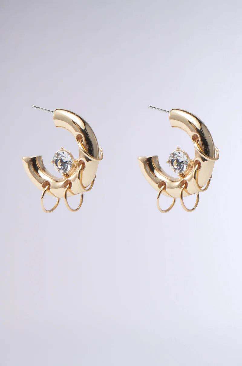 FEEL THE ENERGY GOLD EARRING - Image 4