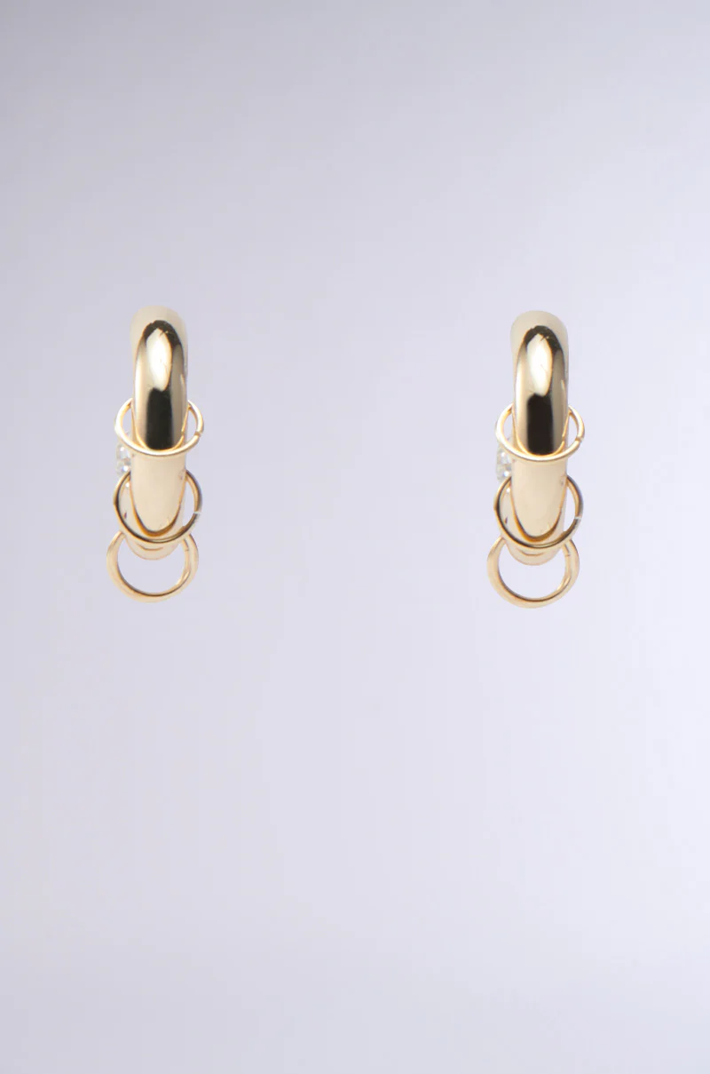 FEEL THE ENERGY GOLD EARRING - Image 5