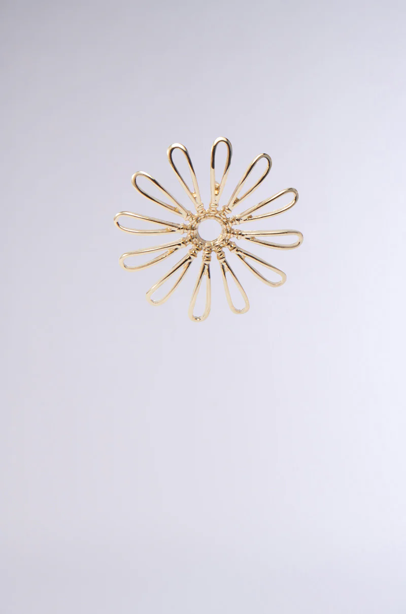 IN BLOOM GOLD EARRING - Image 5
