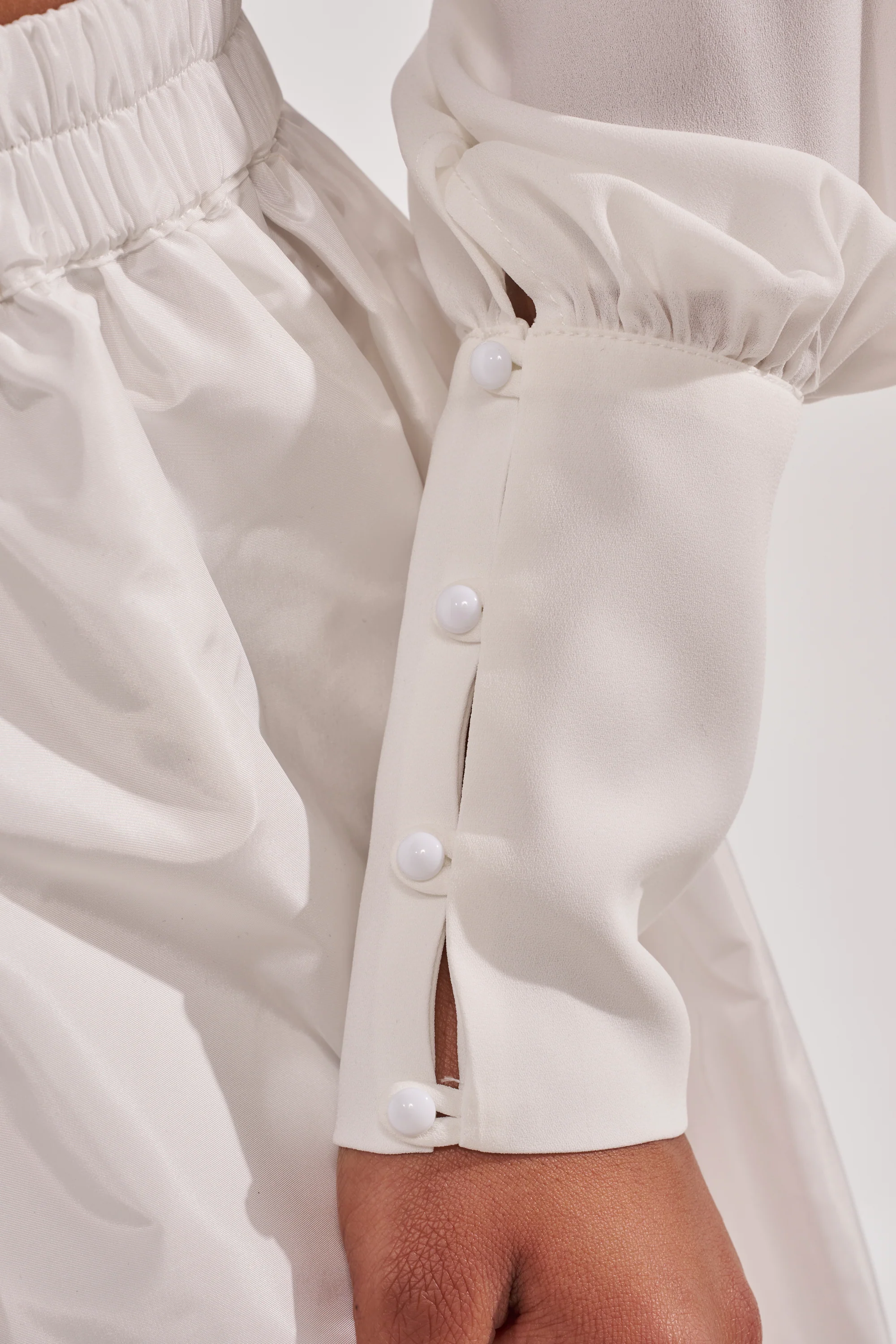 EFFORTLESS CORSET BLOUSE TOP - Image 11