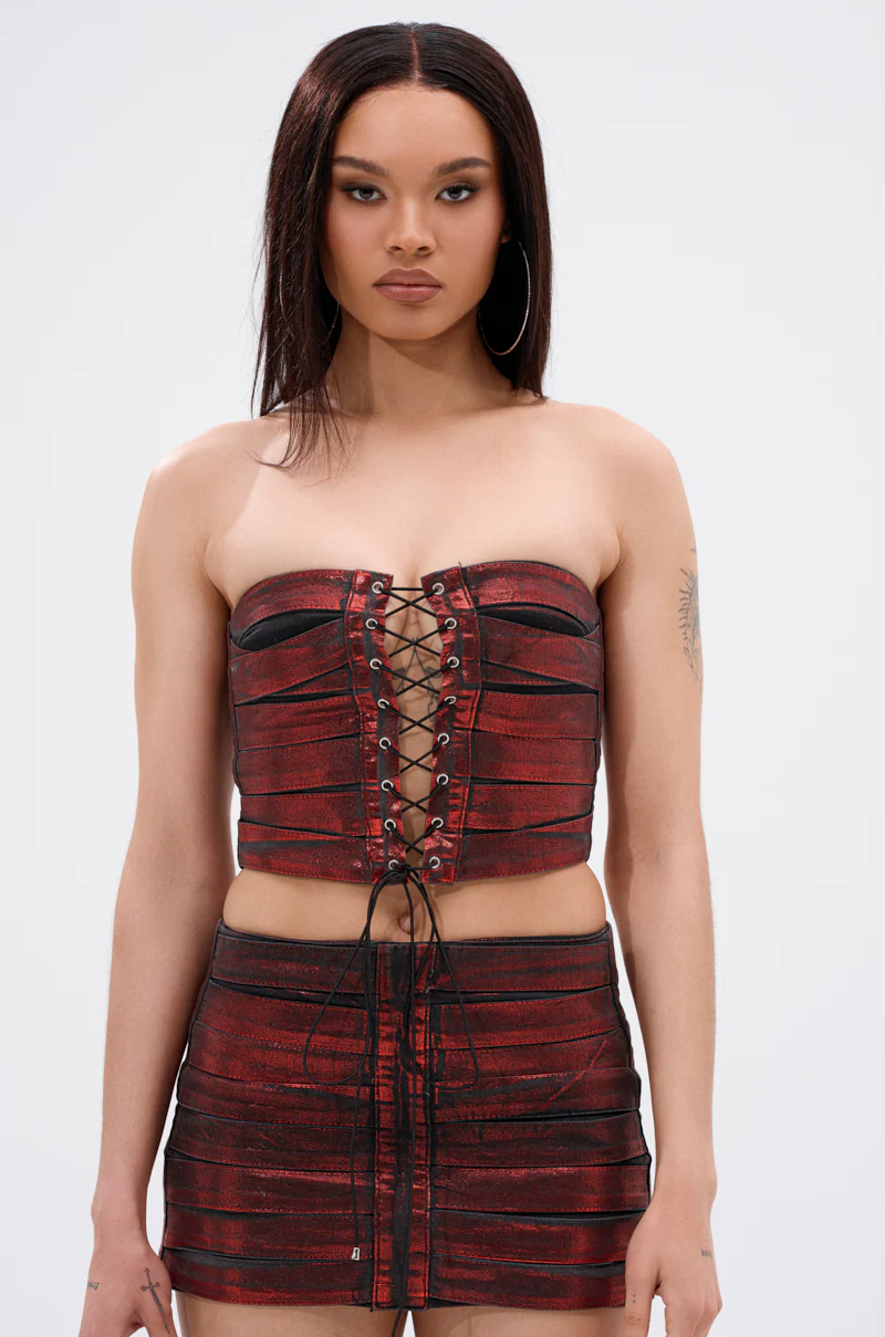 ELECTRIC METALLIC CORSET - Image 2