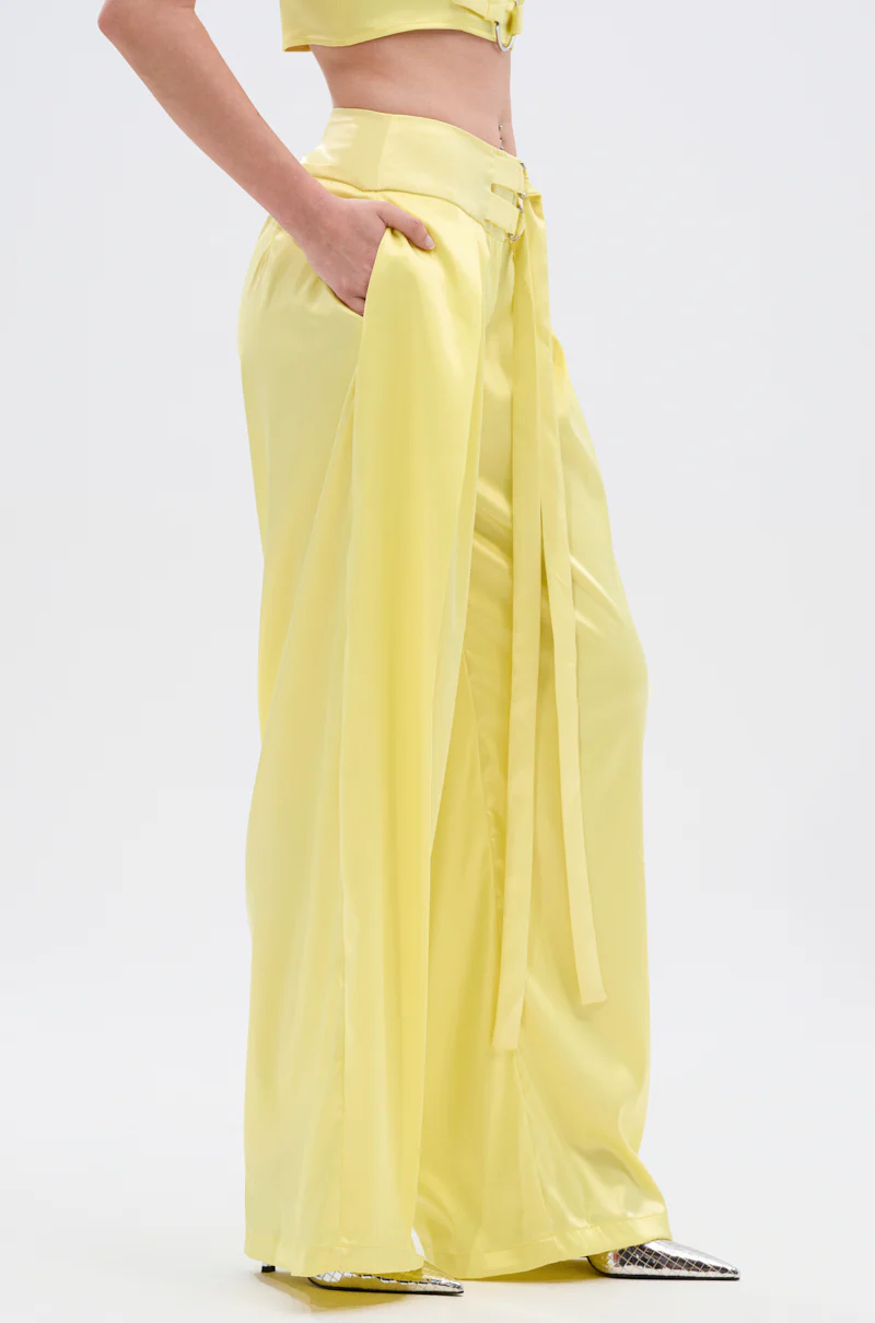ELECTRIC SATIN TROUSER - Image 3
