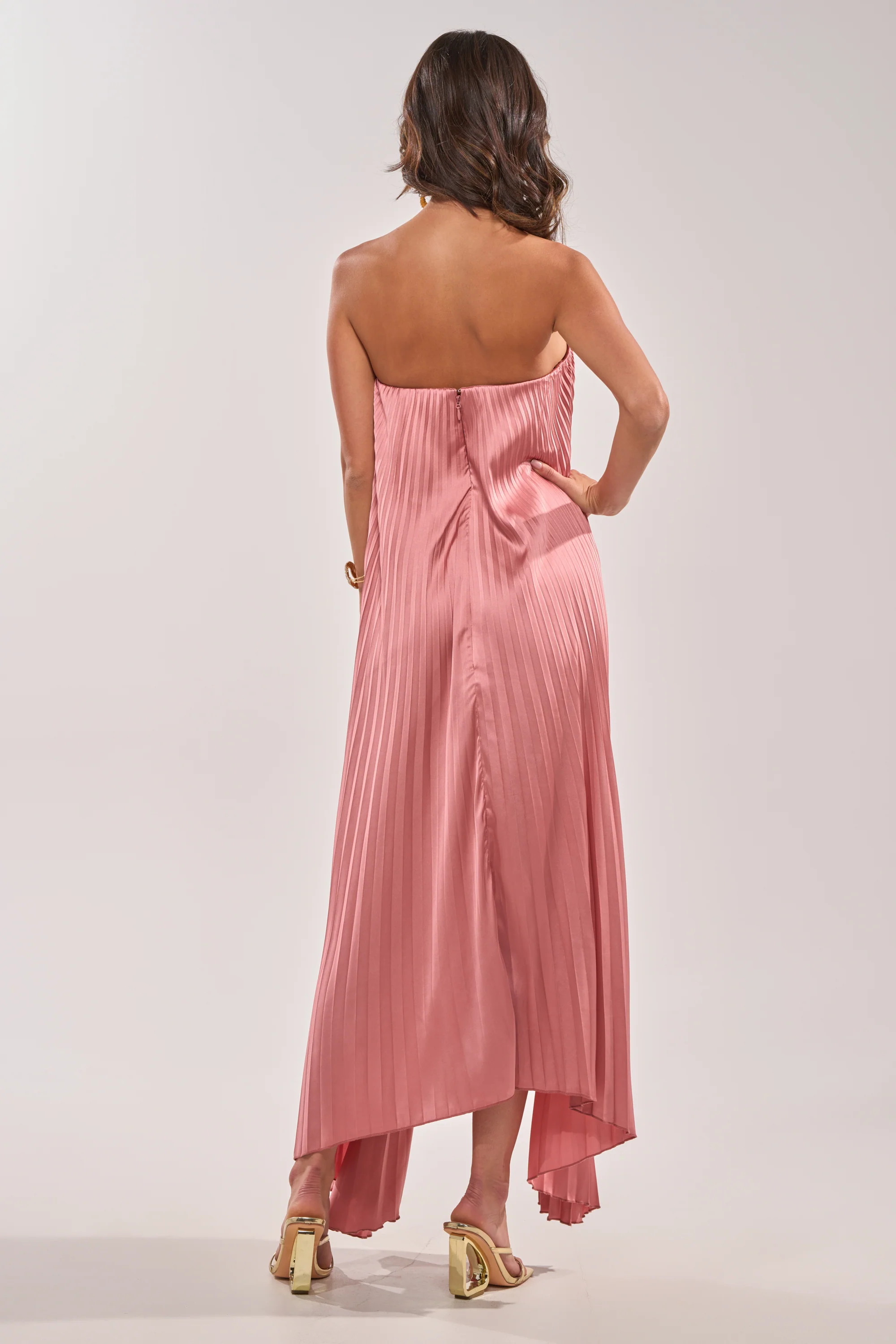 EMERALD DREAM SLEEVELESS MAXI DRESS IN PINK - Image 6