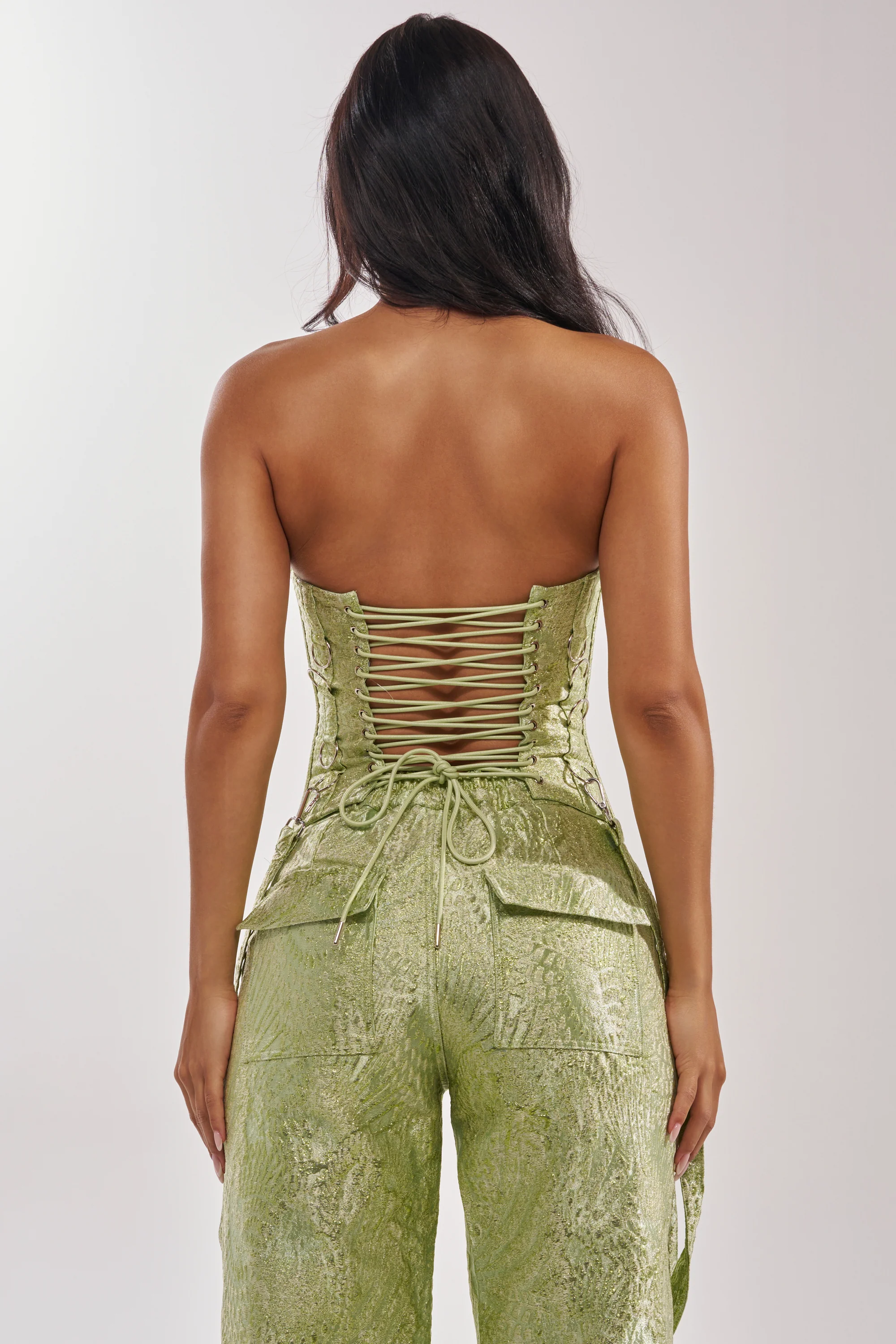 ENVY ME BROCADE CORSET TOP - Image 10