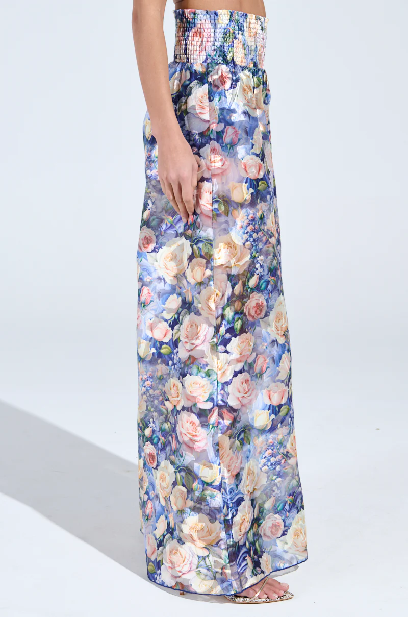 EXALTED FLORAL PALAZZO PANT - Image 3