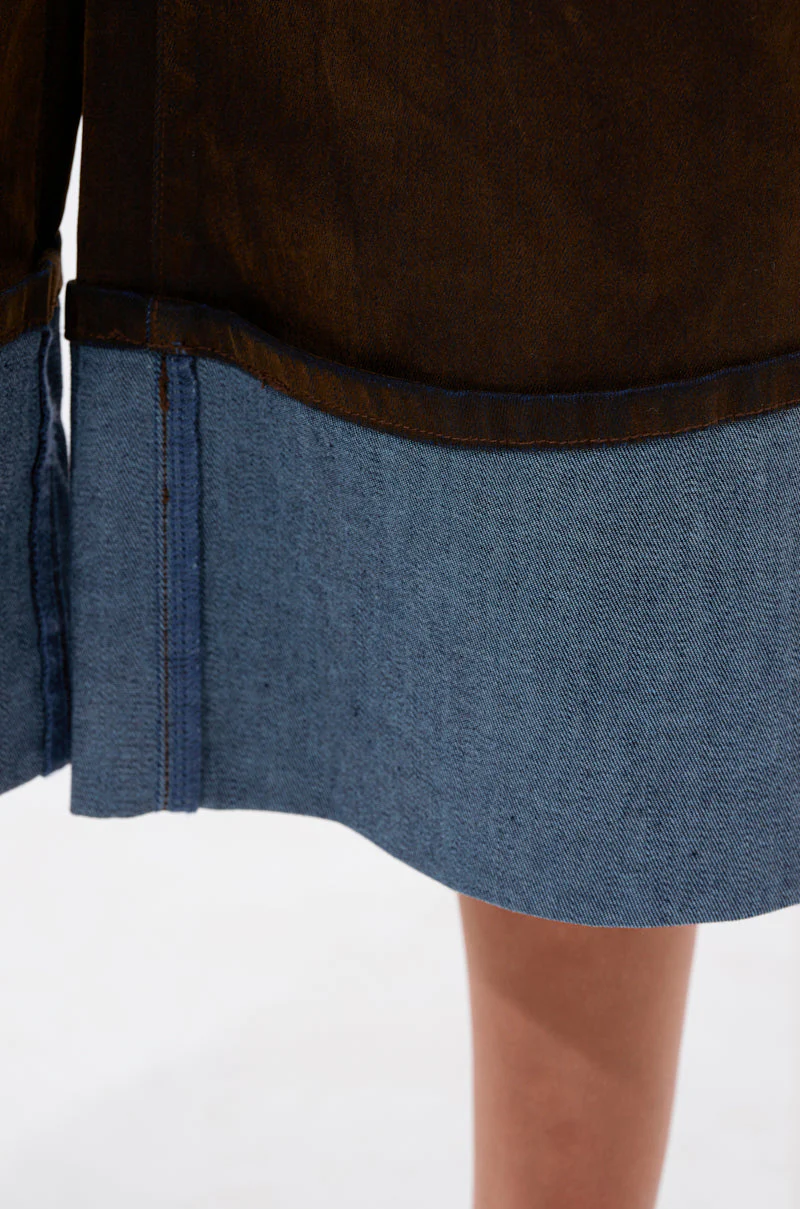 FALL VIBES VELVET BERMUDA SHORT - Image 12