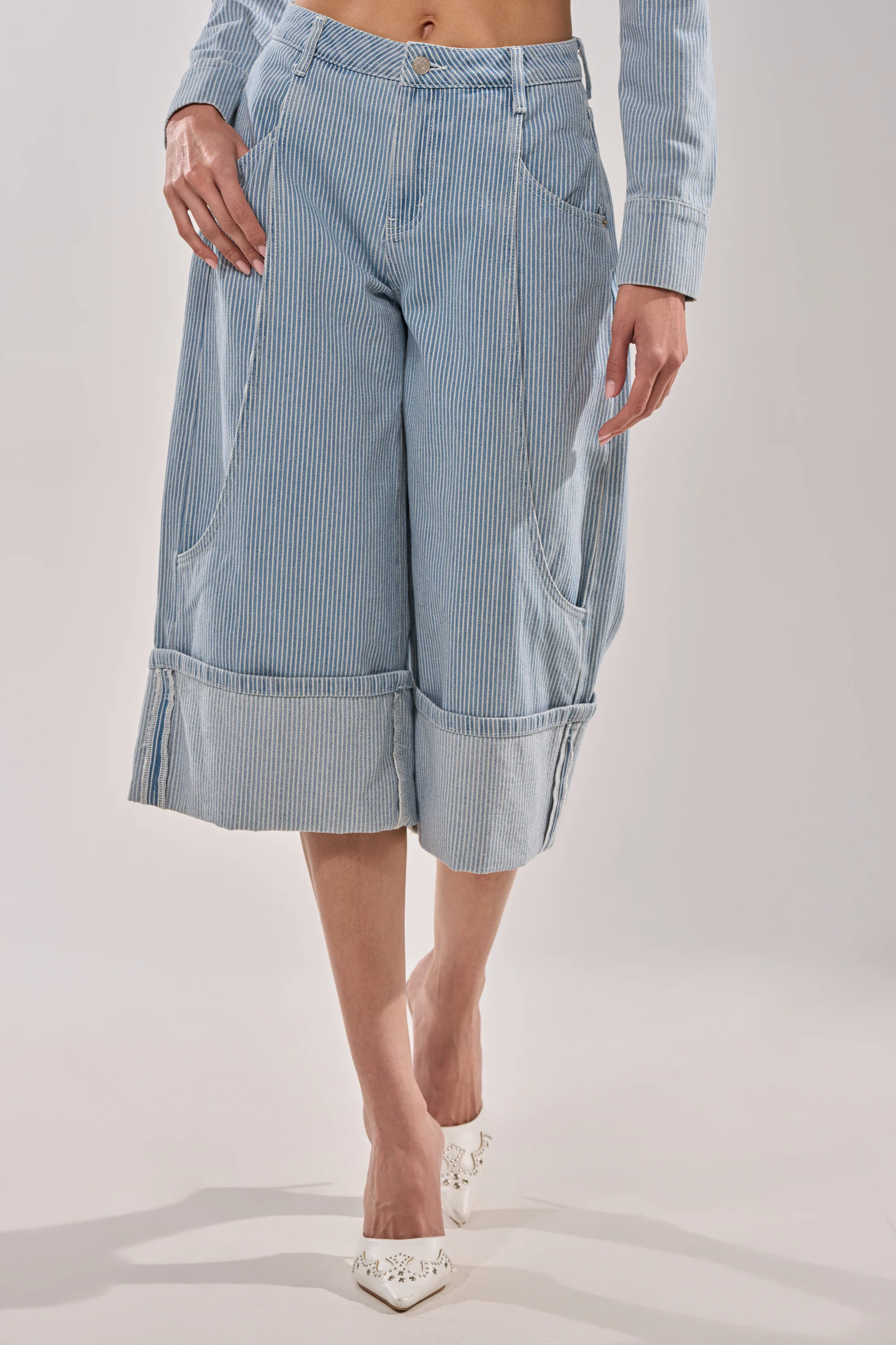 FEEL FREE STRIPE GAUCHO - Image 4