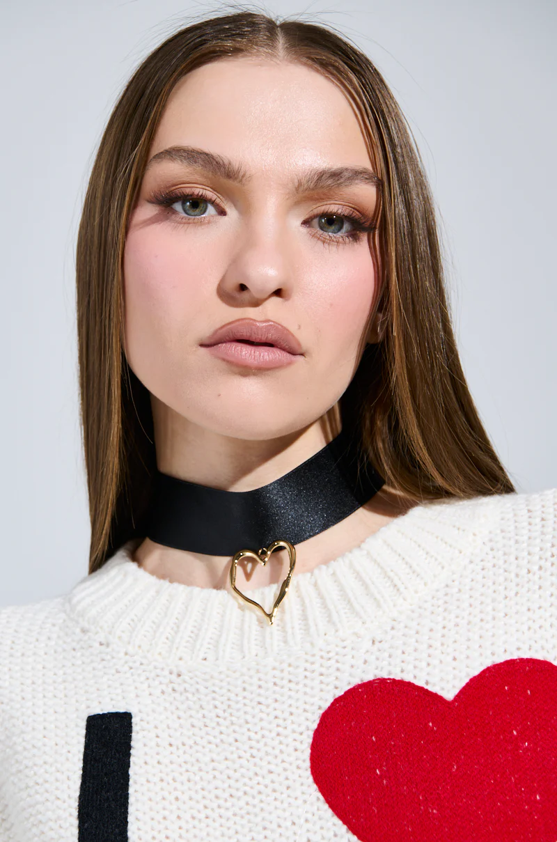 FEEL THE LOVE CHOKER NECKLACE - Image 2