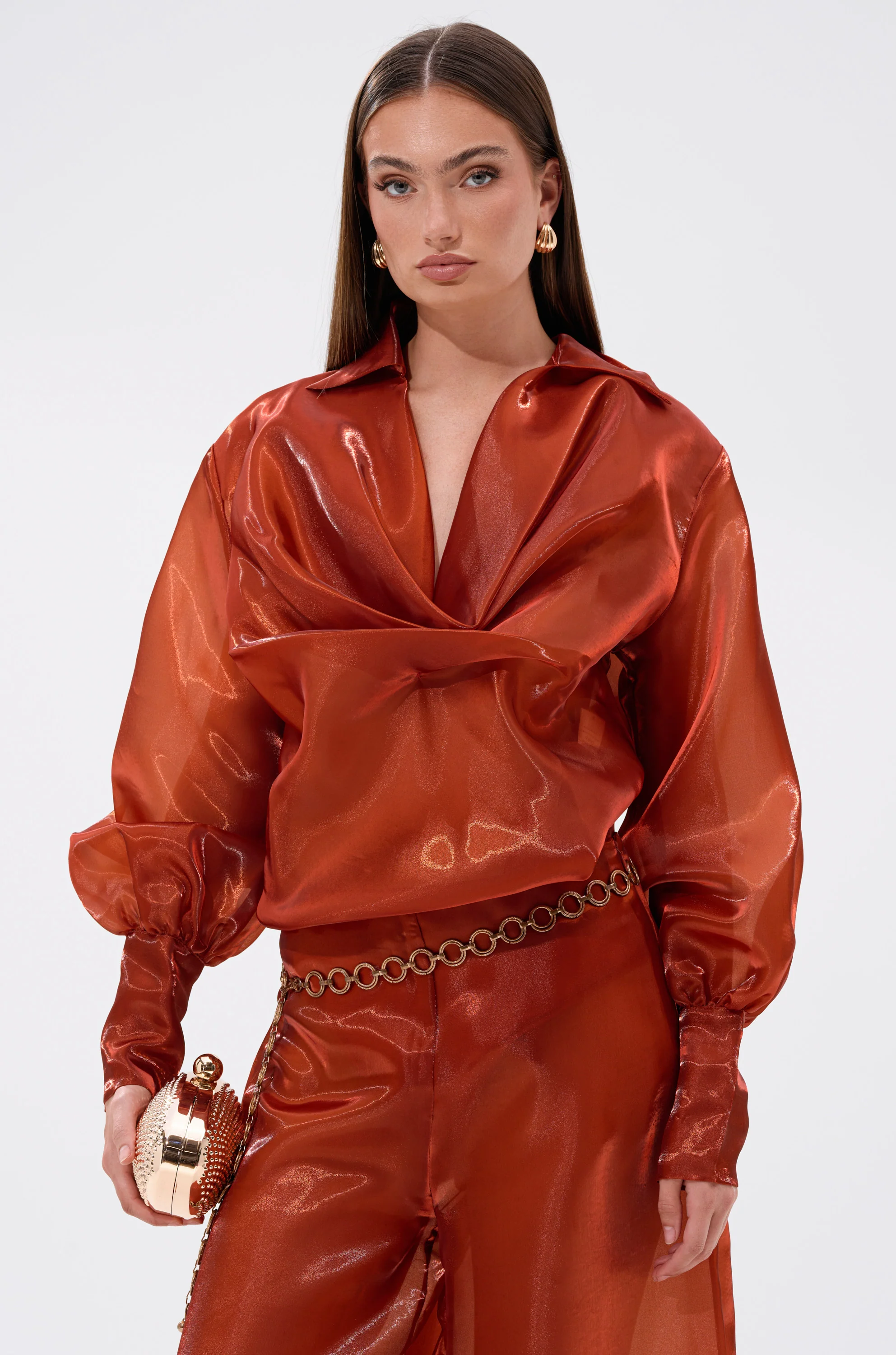 FEELING FREE CHIFFON BLOUSE - Image 3