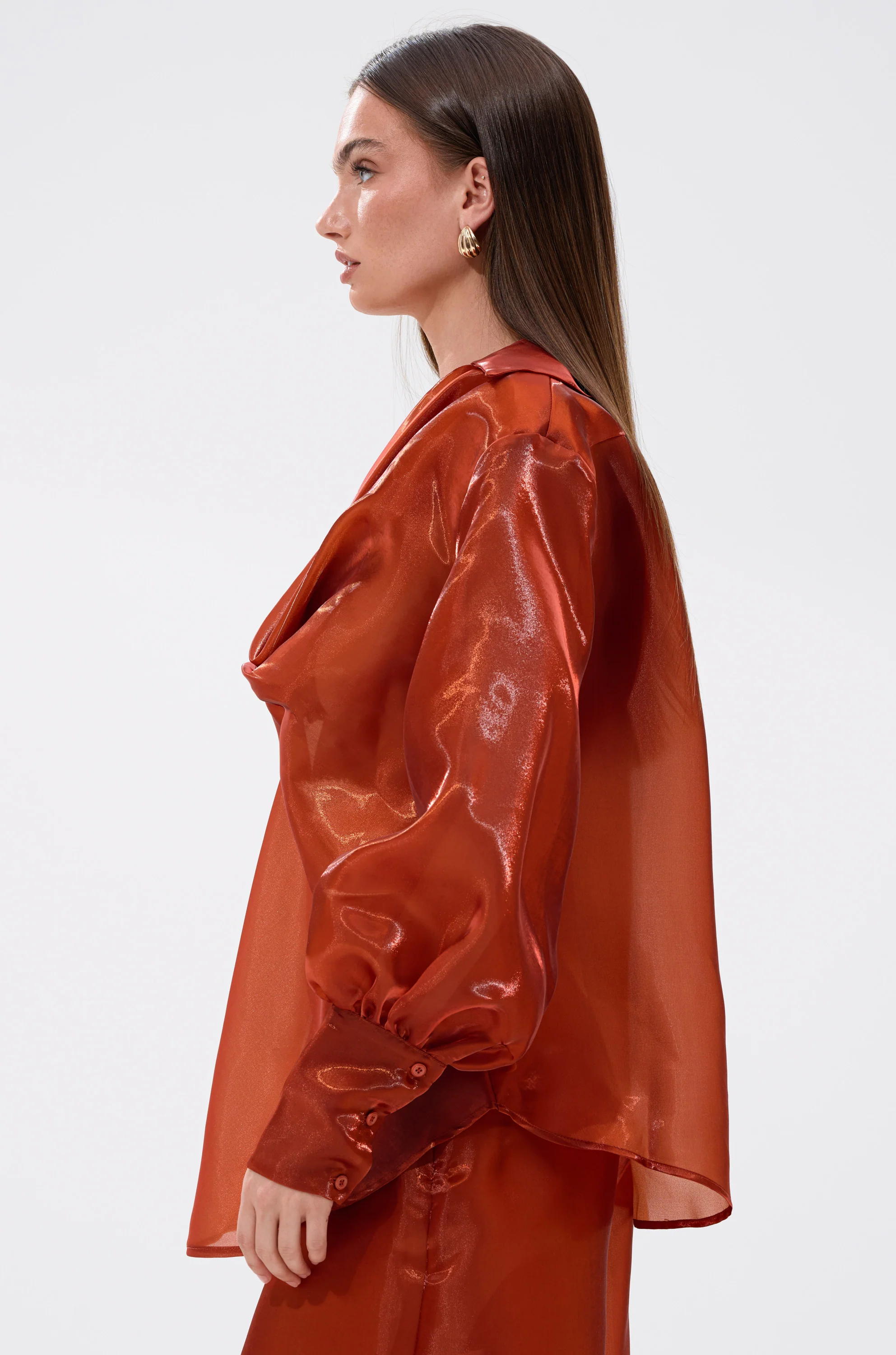 FEELING FREE CHIFFON BLOUSE - Image 5