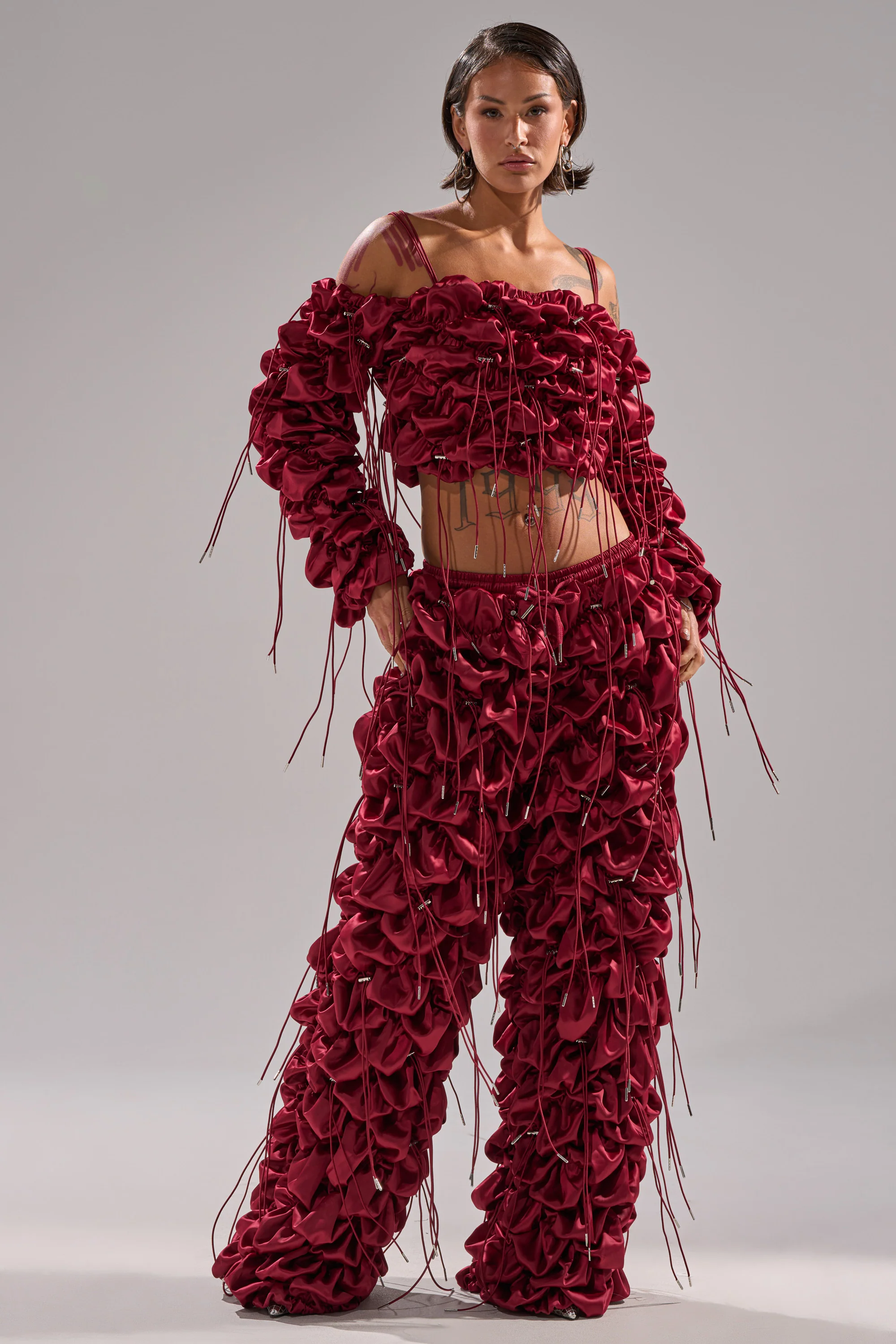 FEELING FUNKY TIE BLOUSE - Image 8