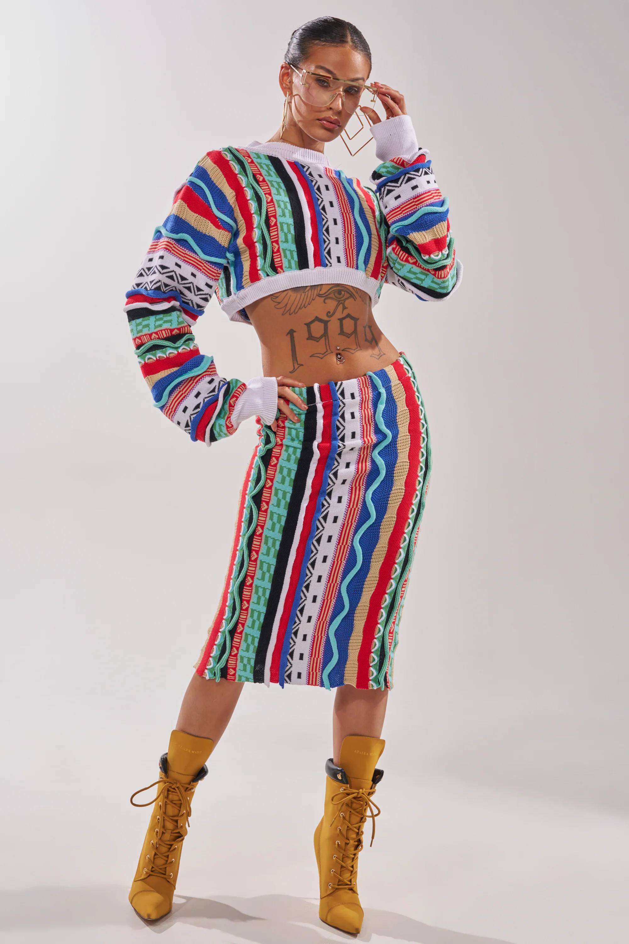FEELING THE VIBES MAXI SKIRT - Image 6