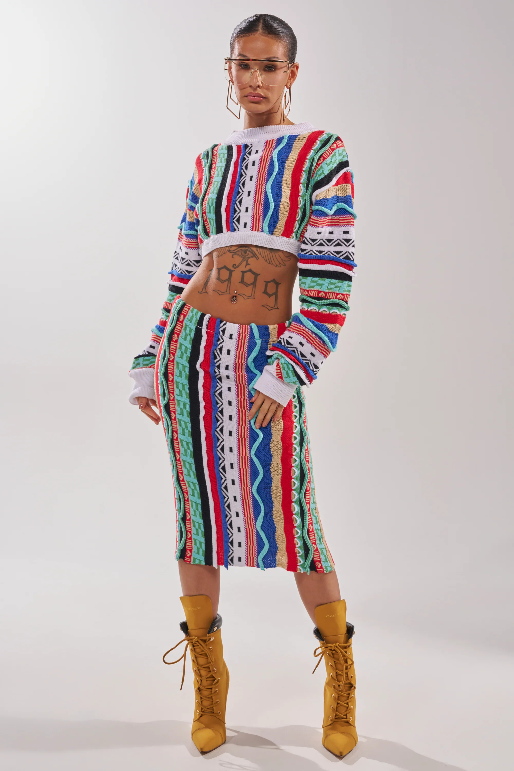 FEELING THE VIBES MAXI SKIRT - Image 8