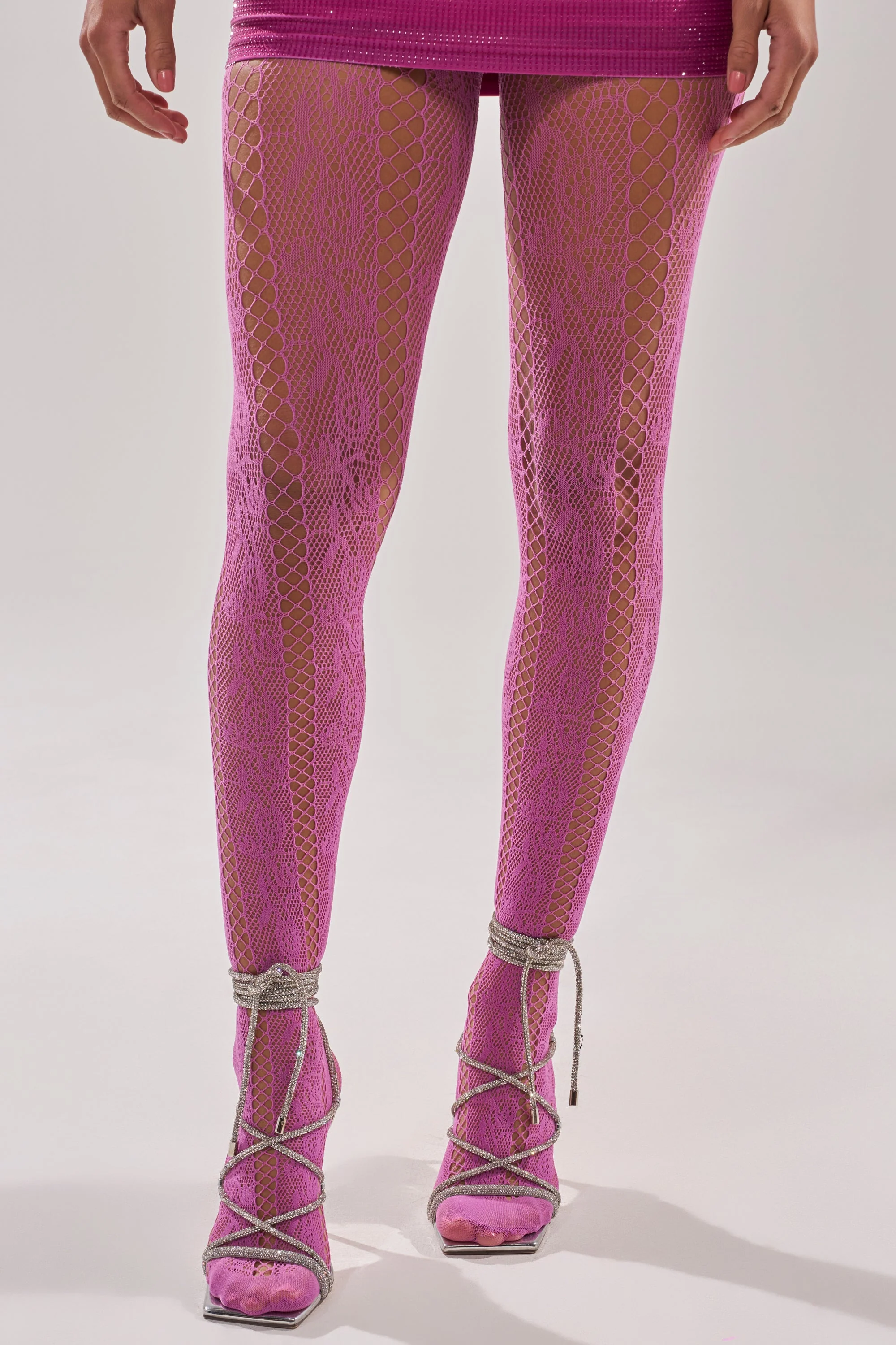 FEMME TIGHTS IN PINK - Image 2