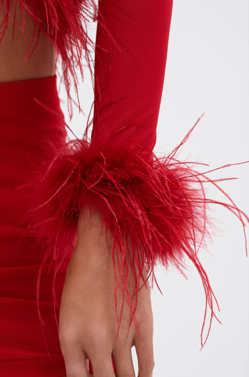 FIERCE FEATHER BLOUSE - Image 10