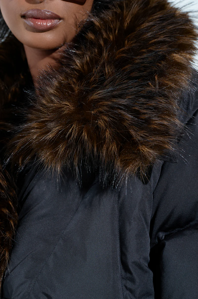FIRESIDE FUR TRIM PUFFER - Image 8