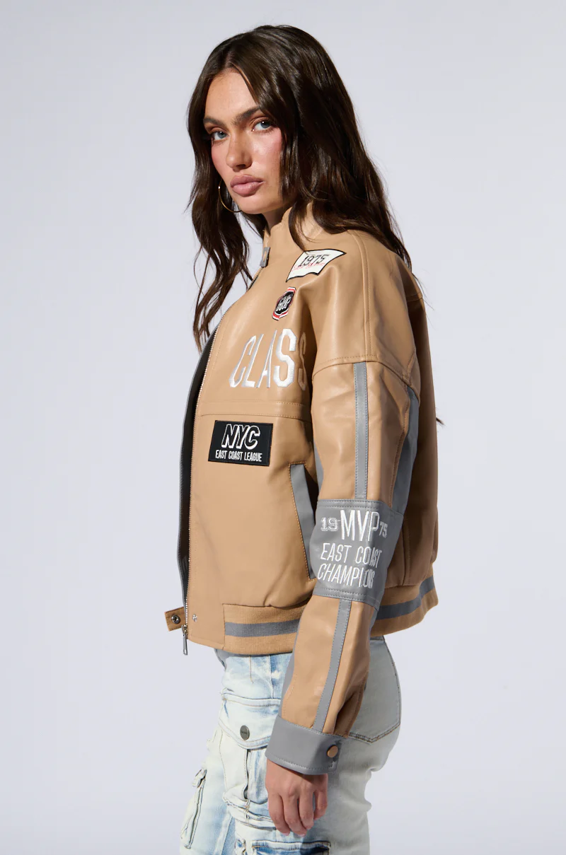 FIRST CLASS EMBROIDERED MOTO - Image 6