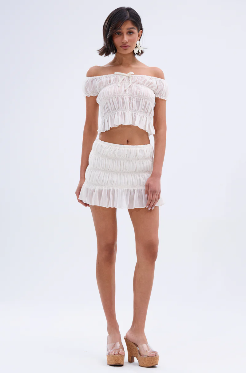 FLIRT WITH ME OFF THE SHOULDER BLOUSE - Image 6