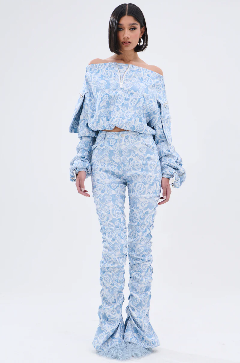 FLORAL LIFE OFF THE SHOULDER BLOUSE - Image 6