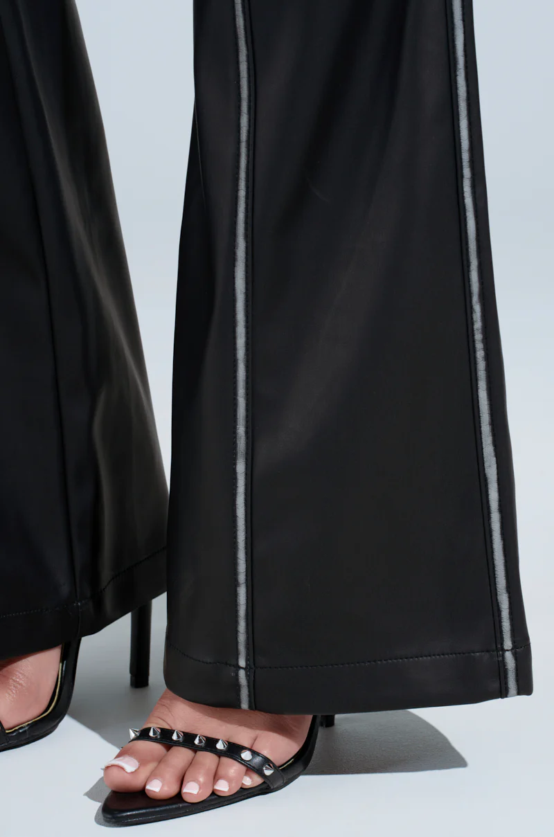 FLY GIRL FAUX LEATHER PANT - Image 6