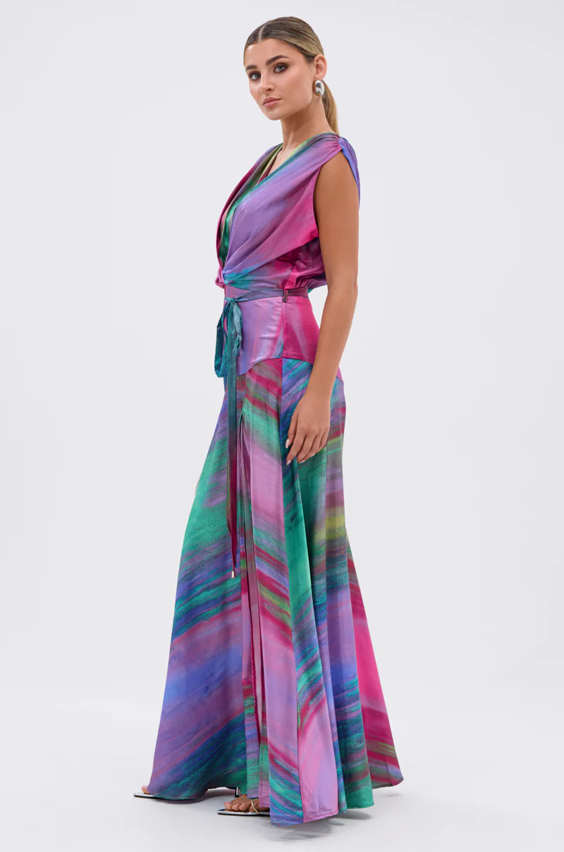FOR HOLDING PRINTED MAXI DRESS - Image 11