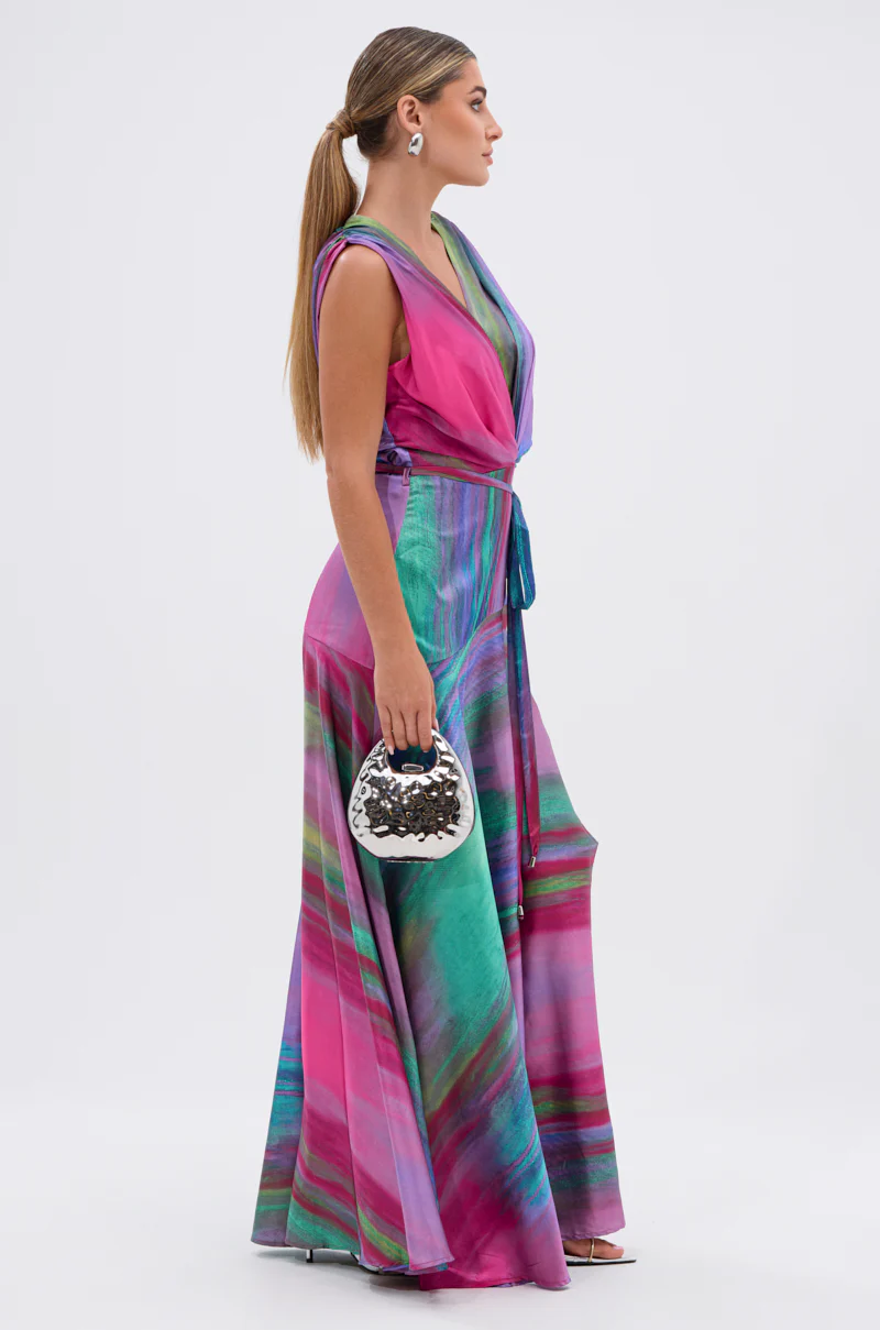 FOR HOLDING PRINTED MAXI DRESS - Image 12