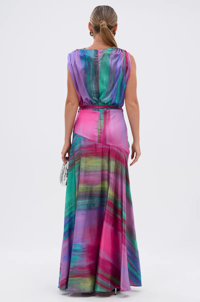 FOR HOLDING PRINTED MAXI DRESS - Image 13