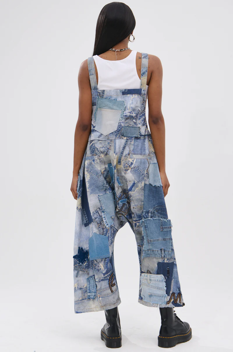 FOR THE GRAM PATCHWORK OVERALLS - Image 8
