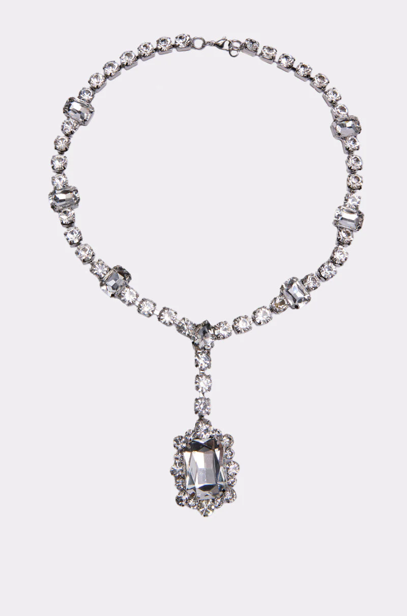 FOR THE RECORD BLING NECKLACE