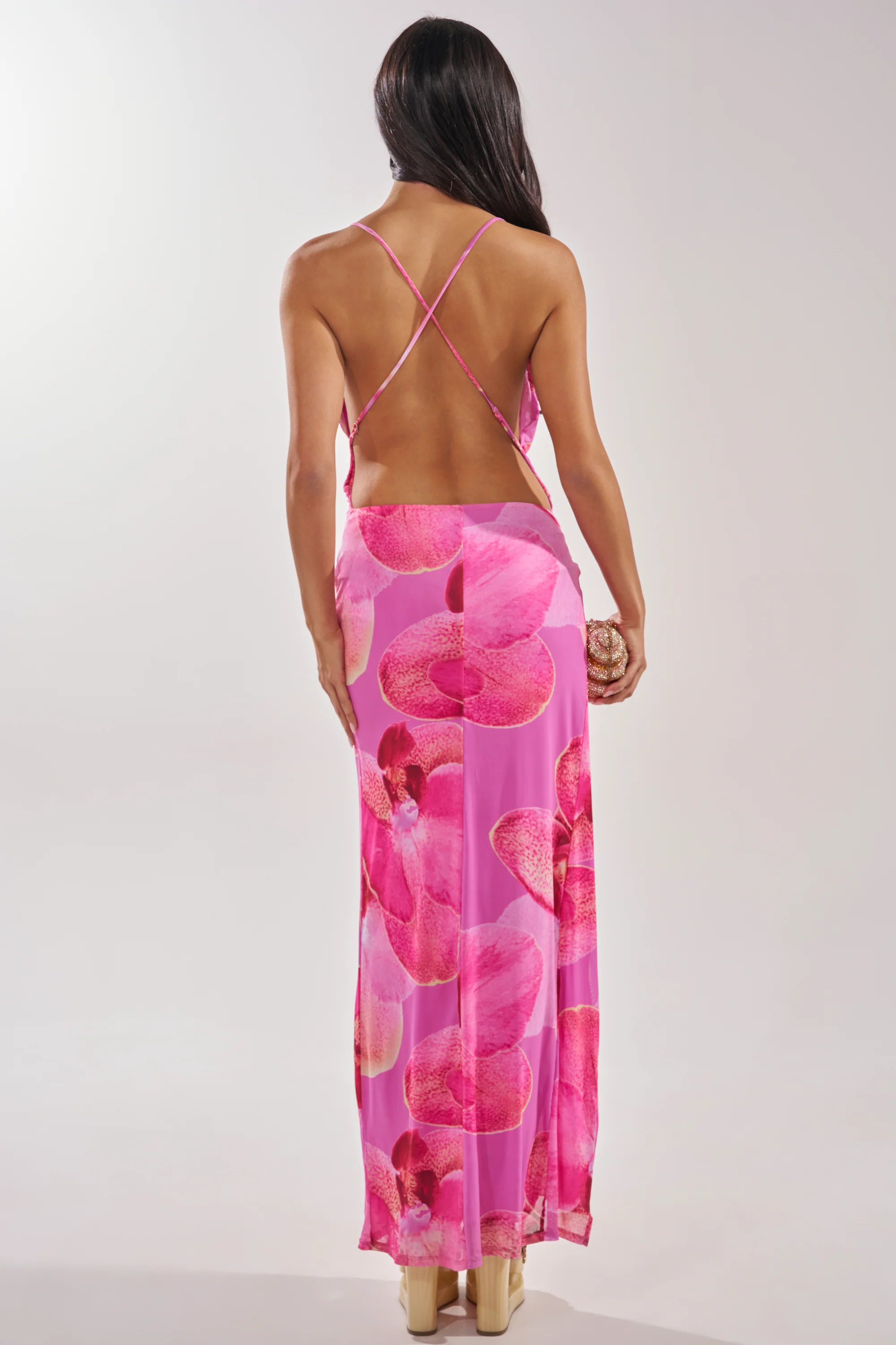 FOREVER HER FLORAL MAXI DRESS - Image 4