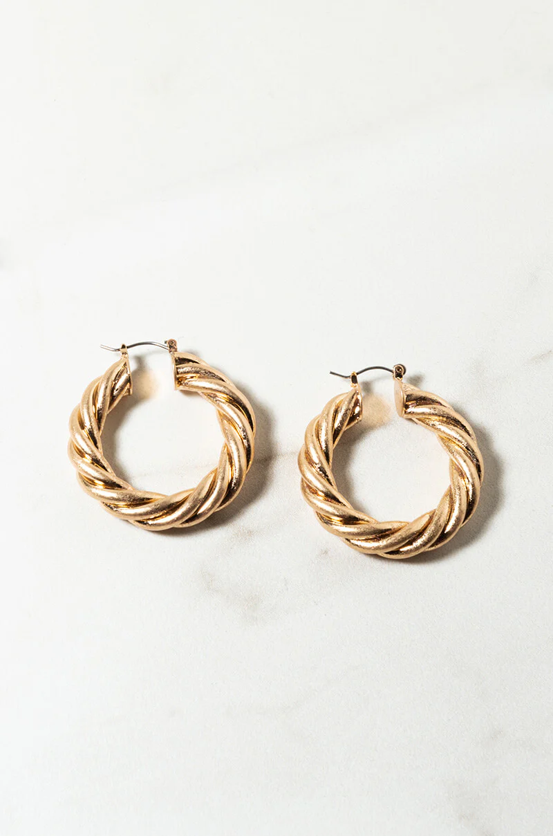 FRANCE HOOP EARRING - Image 2