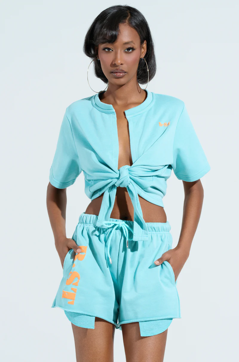 FRESH AIR TIE FRONT TOP - Image 2