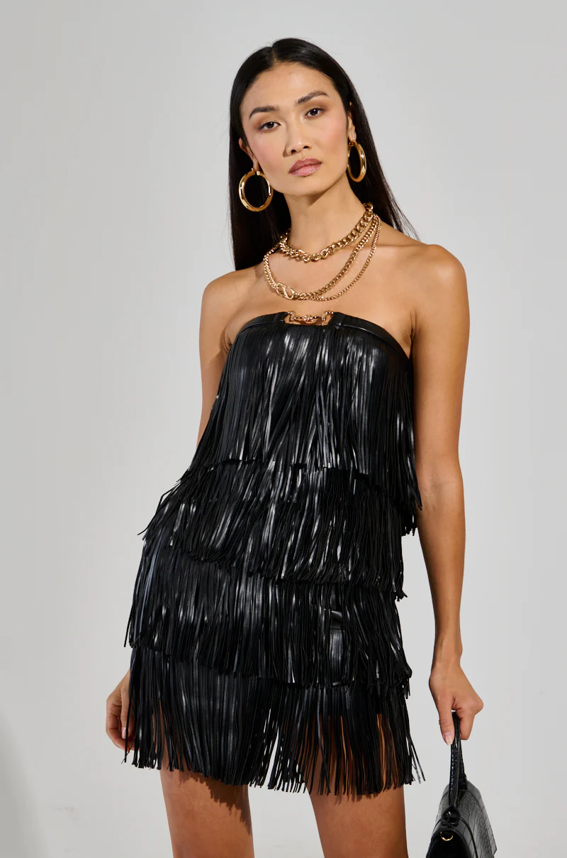 FRINGE ME UP MINI DRESS - Image 2