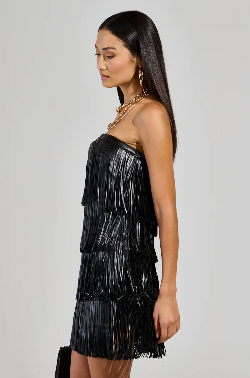 FRINGE ME UP MINI DRESS - Image 5