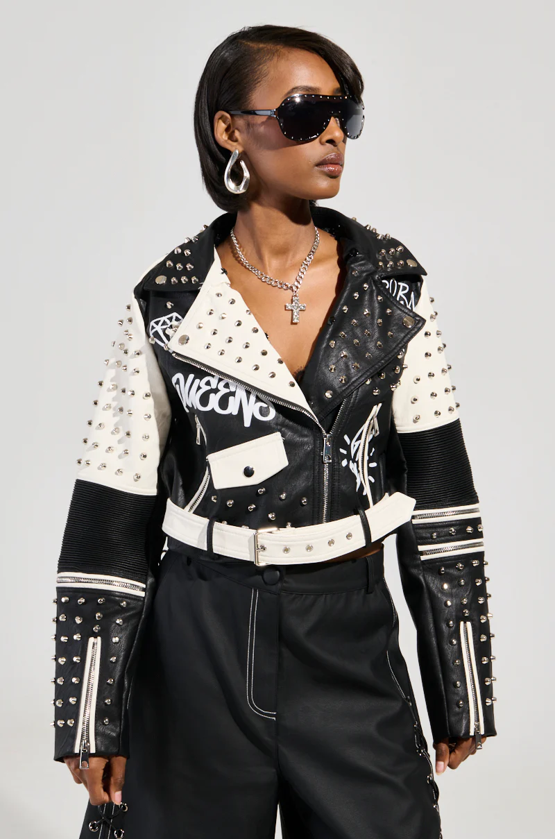 FROM THE BRONX FUR TRIM MOTO - Image 3