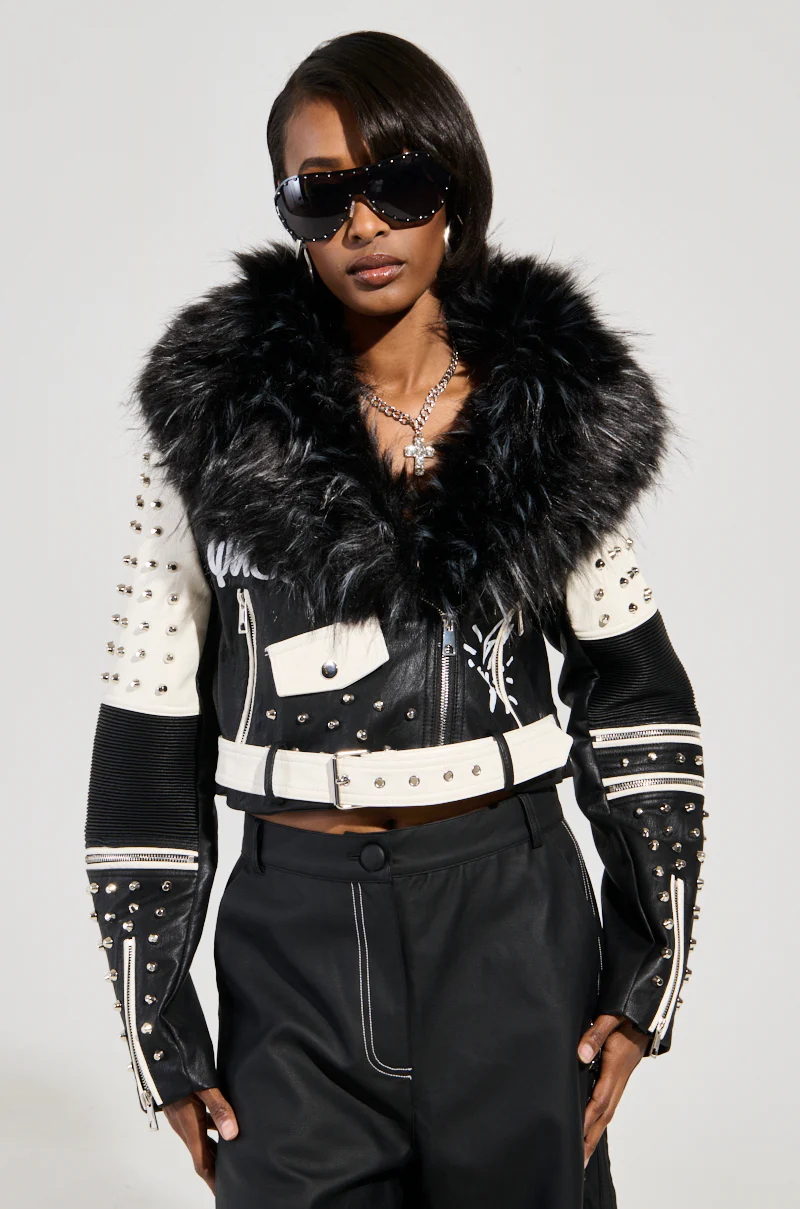 FROM THE BRONX FUR TRIM MOTO - Image 5
