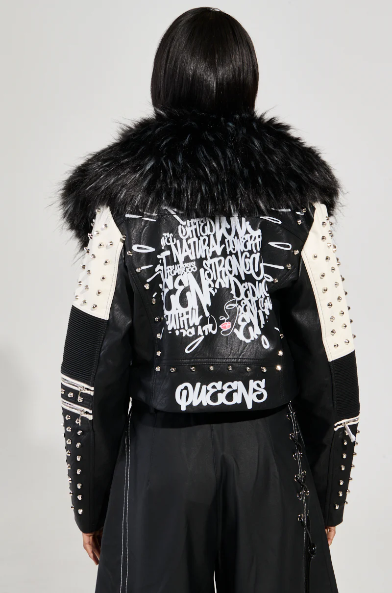 FROM THE BRONX FUR TRIM MOTO - Image 9