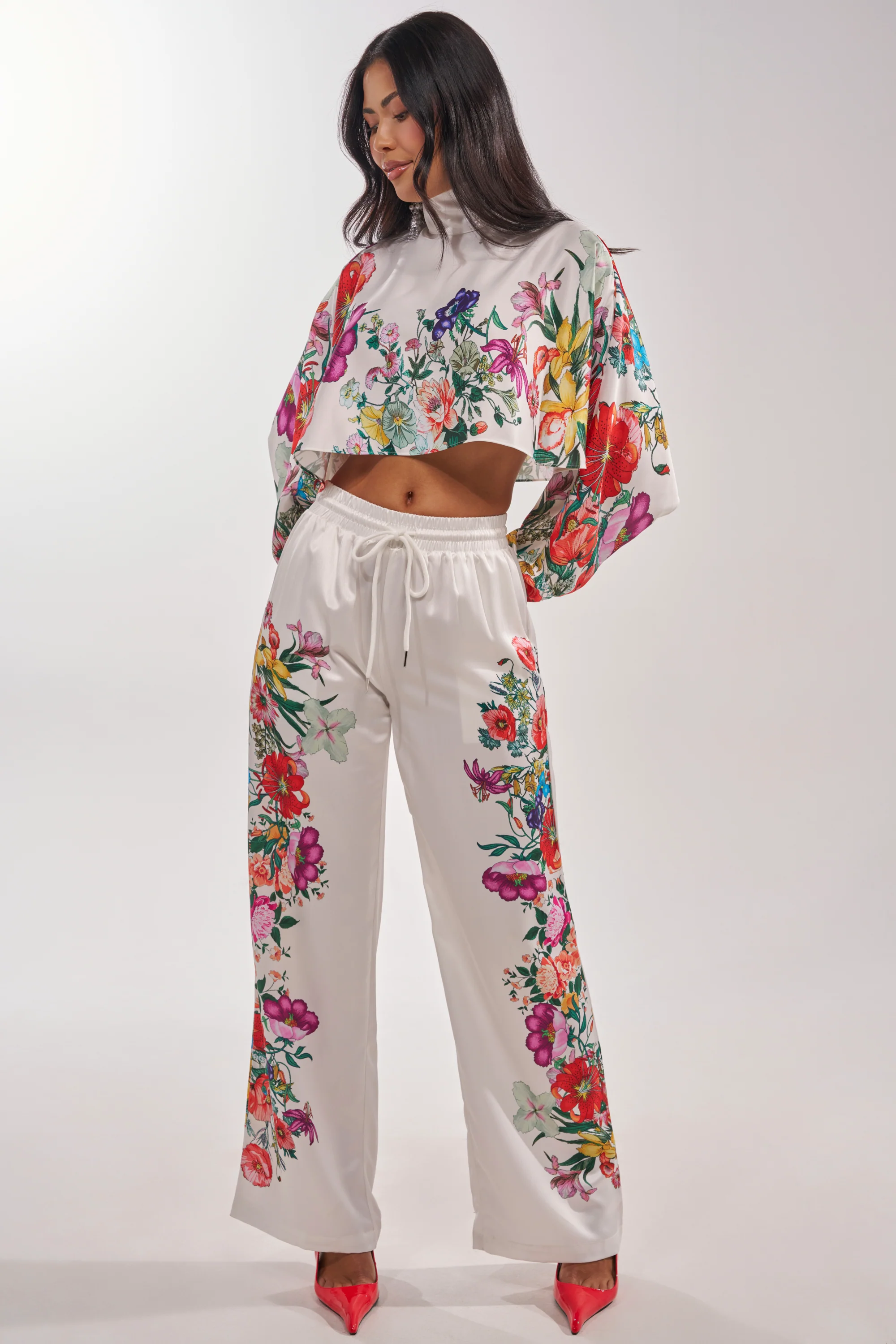 FULL BLOOM STRAIGHT LEG TROUSERS - Image 3