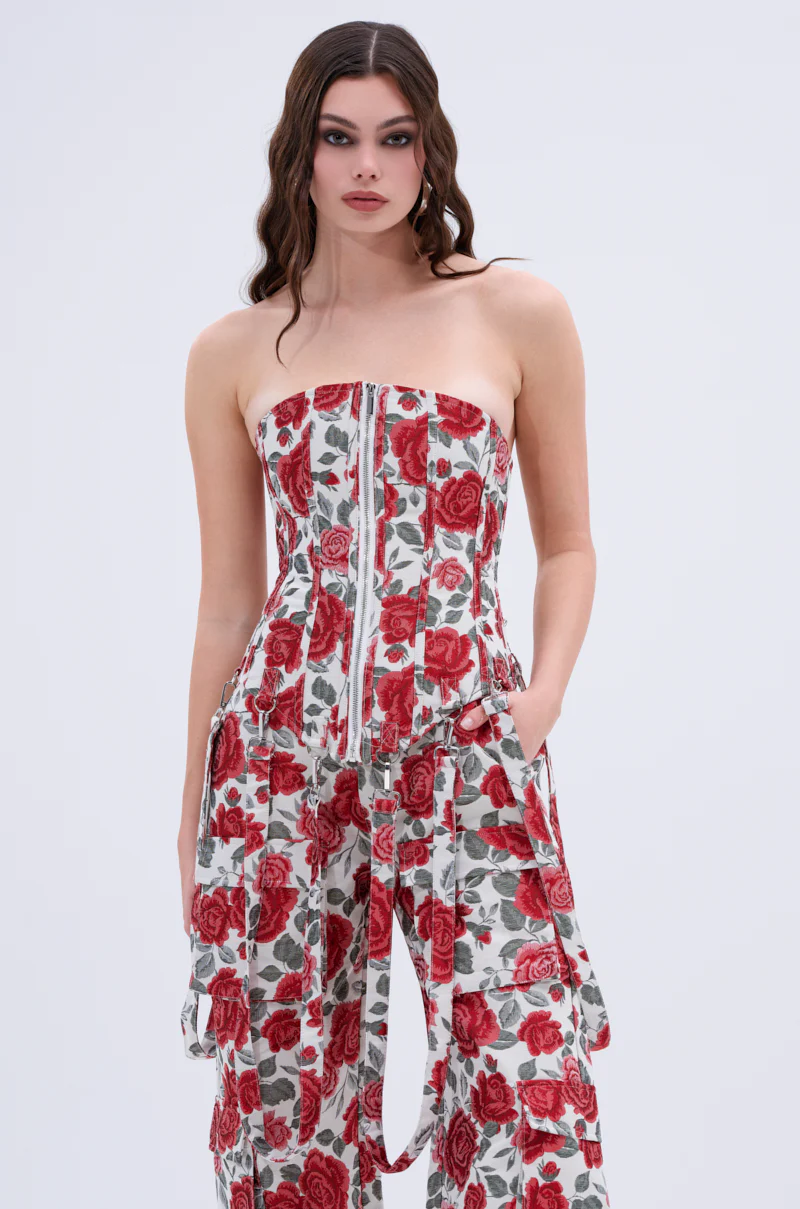 FULL OF ROSES CORSET