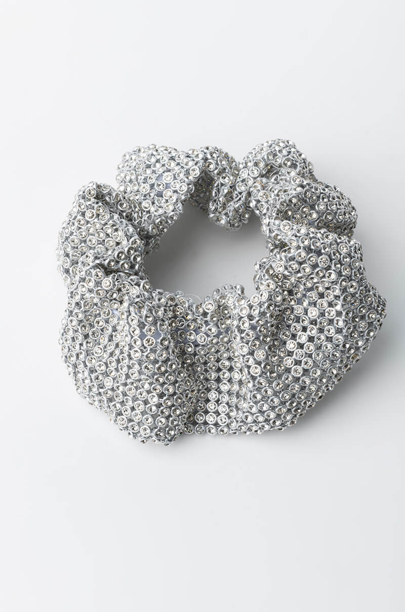 FUNKY TOWN RHINESTONE SCRUNCHIE - Image 3