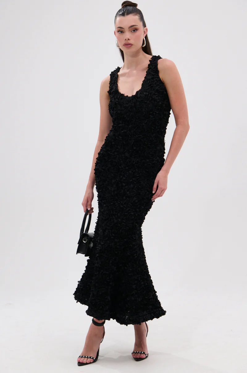 GARDEN PARTY FLORAL MIDI DRESS - Image 3