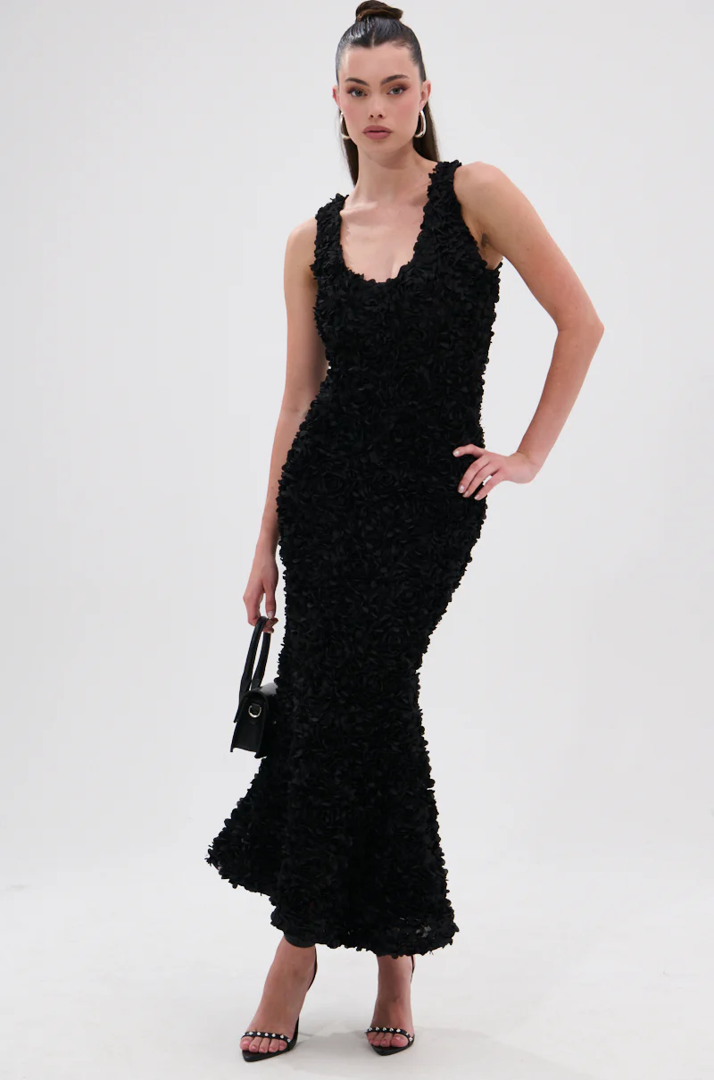 GARDEN PARTY FLORAL MIDI DRESS - Image 4