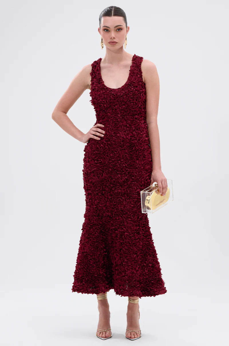 GARDEN PARTY FLORAL MIDI DRESS - Image 3